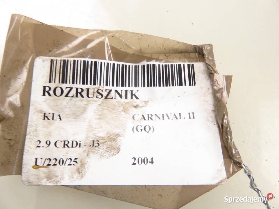 ROZRUSZNIK KIA CARNIVAL II 29 CRDi S6008