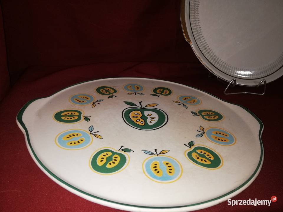 patera na ciasto sygnowana Chorzew