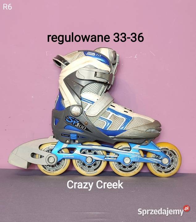 Rolki regulowane dzieci rozmiar 3336 Crazy Creek Skating Jasień
