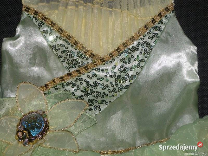 Strój kostium przebranie TIANA KSIĘŻNICZKA I Sukienki i spódniczki sprzedam