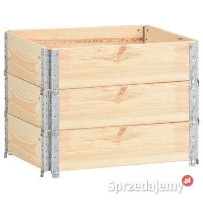 vidaXL Podniesione grządki 3 60x80 lite drewno Donice Warszawa sprzedam