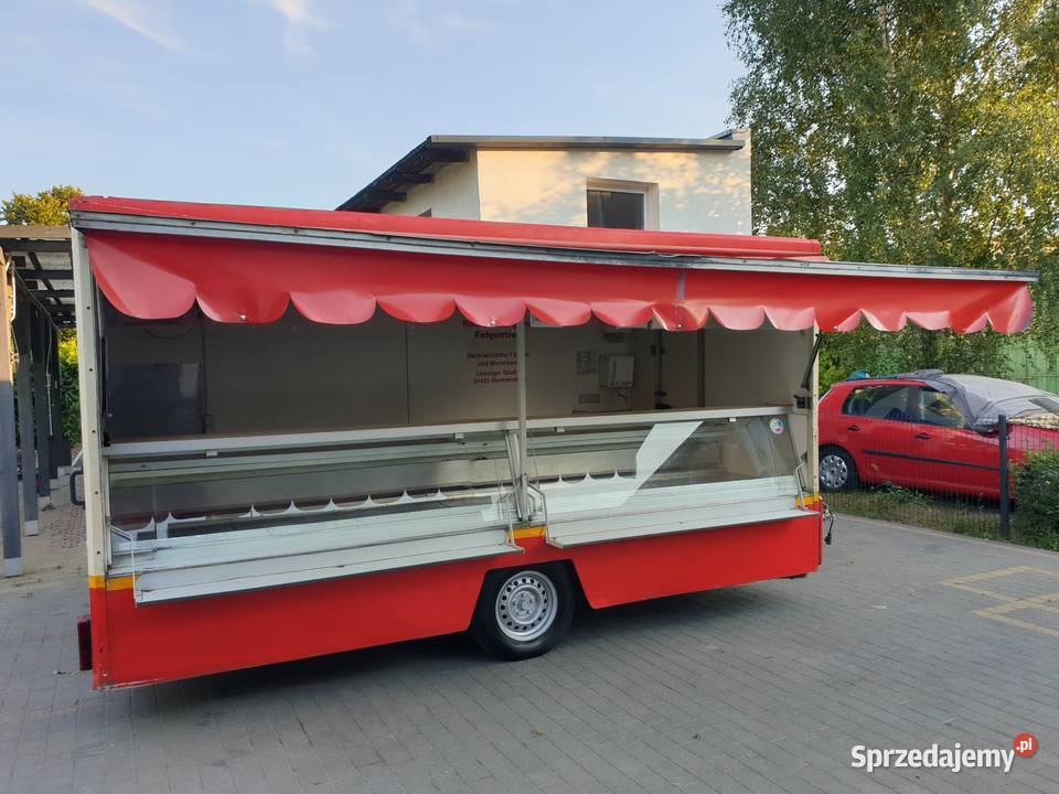 Przyczepa Gastronomiczna Autosklep food truck lubuskie Gorzów Wielkopolski