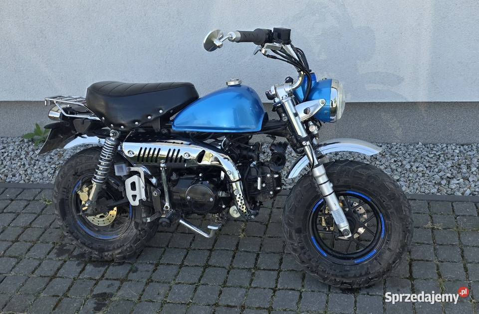 Honda Monkey Replika Romet Pony Mini 125 Wtrysk metalic wielkopolskie Nekla