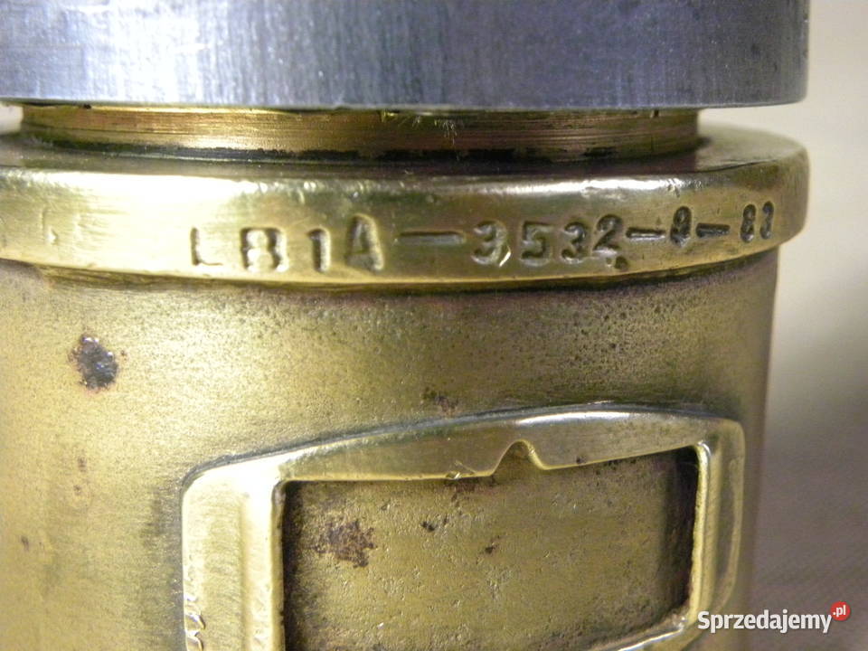 Polska górnicza lampa benzynowa Elektometal Antyki Legnica