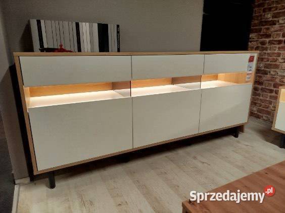 BRW GAP LED komplet mebli do salonu nowe taniej Siedlce
