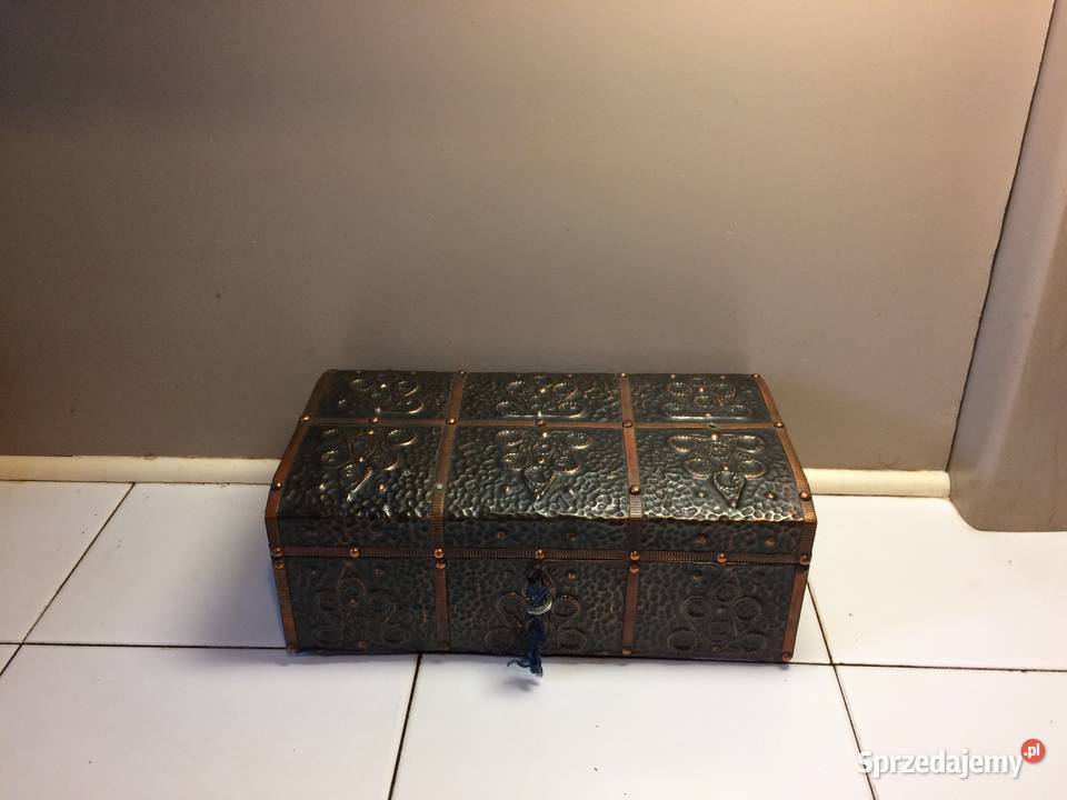 KUFEREK na biżuterię zamykany na kluczyk Warszawa