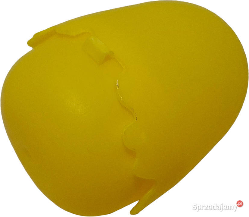 Pojemnik kapsuła jajo dinozaura żółta 35x45 Czeladź