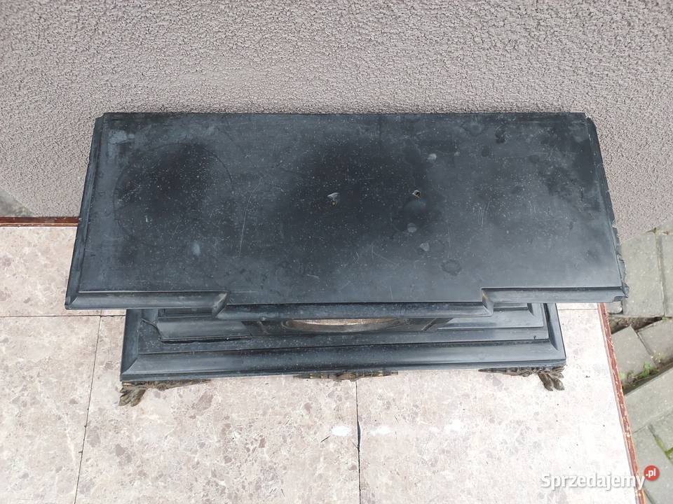 S114 Obudowa marmur starego zegara kominkowego Tczew