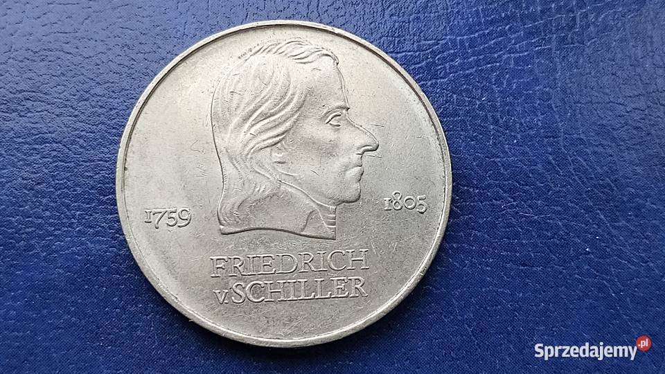 Stare monety 20 marek 1972 Schiller Niemcy Lesko sprzedam