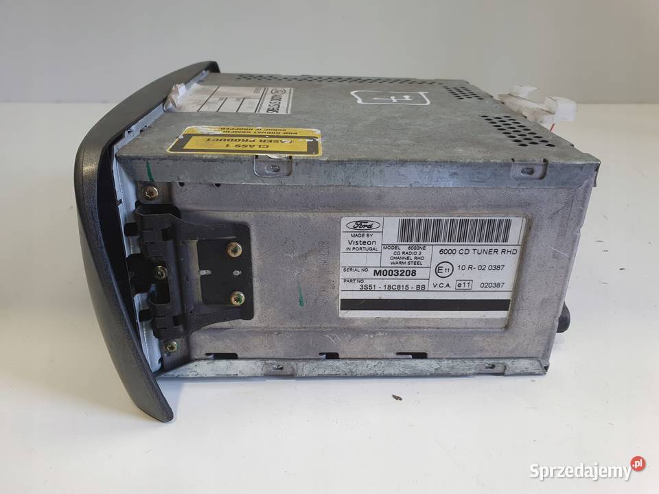 Ford Focus mk1 Transit mk6 RADIOODTWATRZACZ CD Rudka