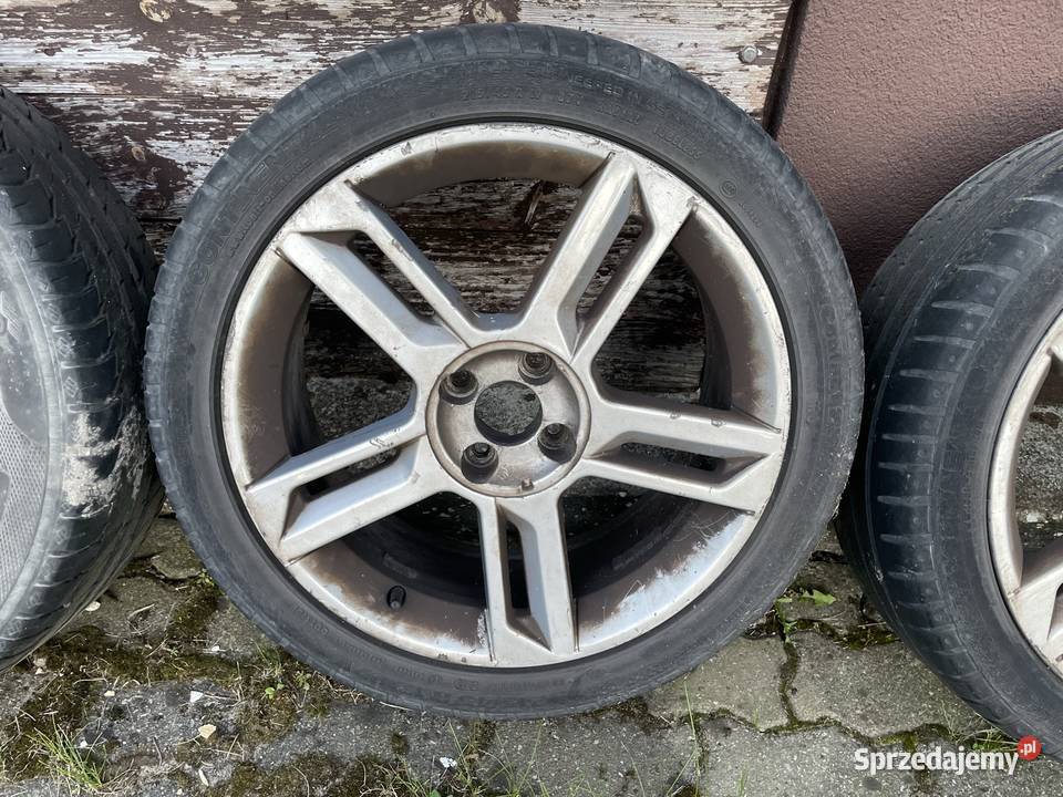 cztery felgi Fiat Stilo Abarth z oponami letnimi świętokrzyskie Kielce