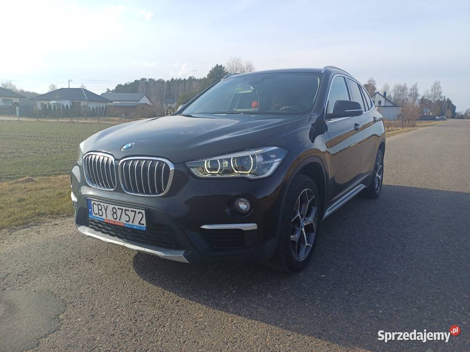 Bmw X1 2018 Czarna Sieradz