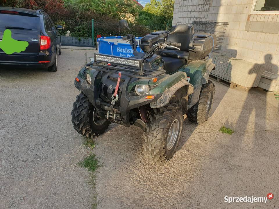 Quad yamaha grizzly 700 nie motor ciągnik pojazd quad - ATV warmińsko-mazurskie Kalinowo