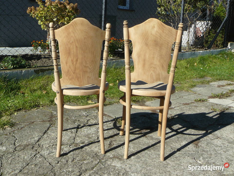 Stare krzesła gięte Kohn