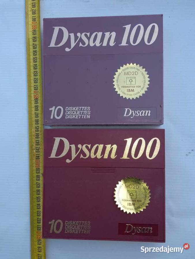 Dyskietki DYSAN100 MD2D dyskietka