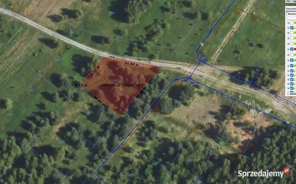Działka budowlana w Sokołowie Małopolskim 1073m2 Sokołów Małopolski sprzedam
