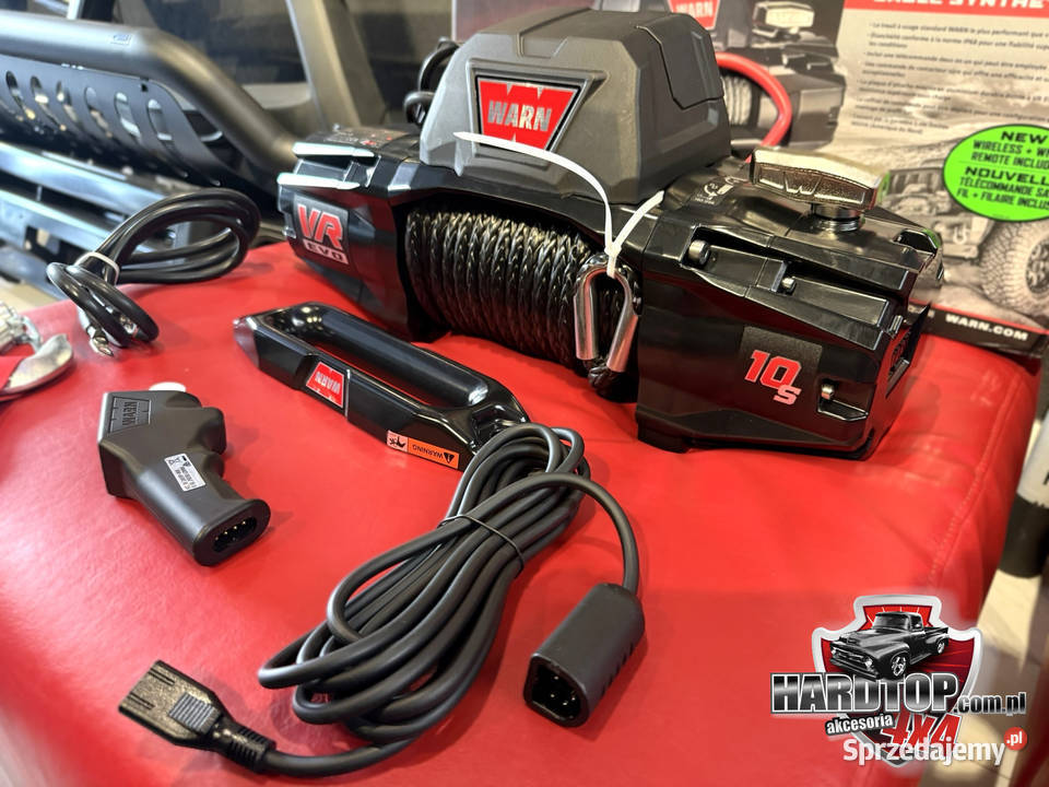 Wyciągarka WARN VR EVO 10S uciąg 4536 Lina sprzedam