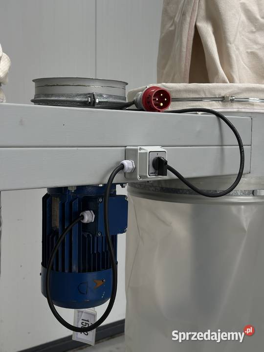 Odciąg trocin 2 workowy 40 kW 1502 lubelskie sprzedam