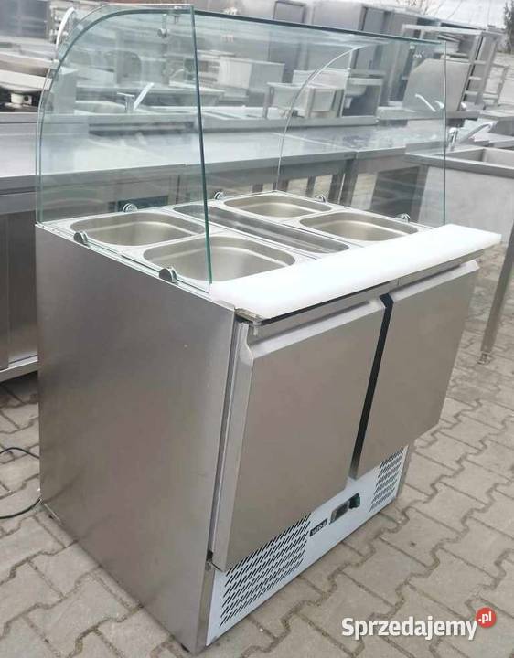 Bar Sałatkowy Chłodniczy 2 Drzwi YATO MC 154