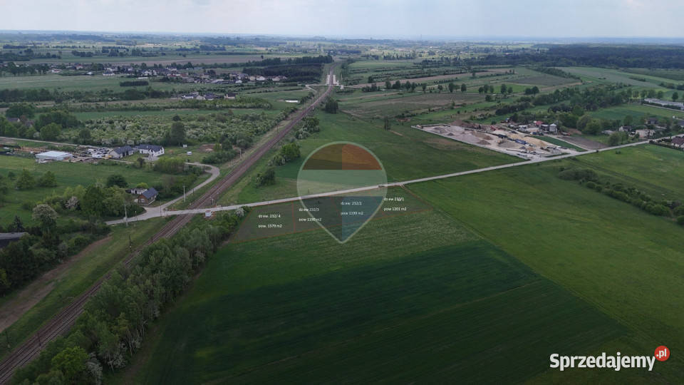 Działka inwestycyjna Dąbrówka Zabłotnia 5169m2 5196m2