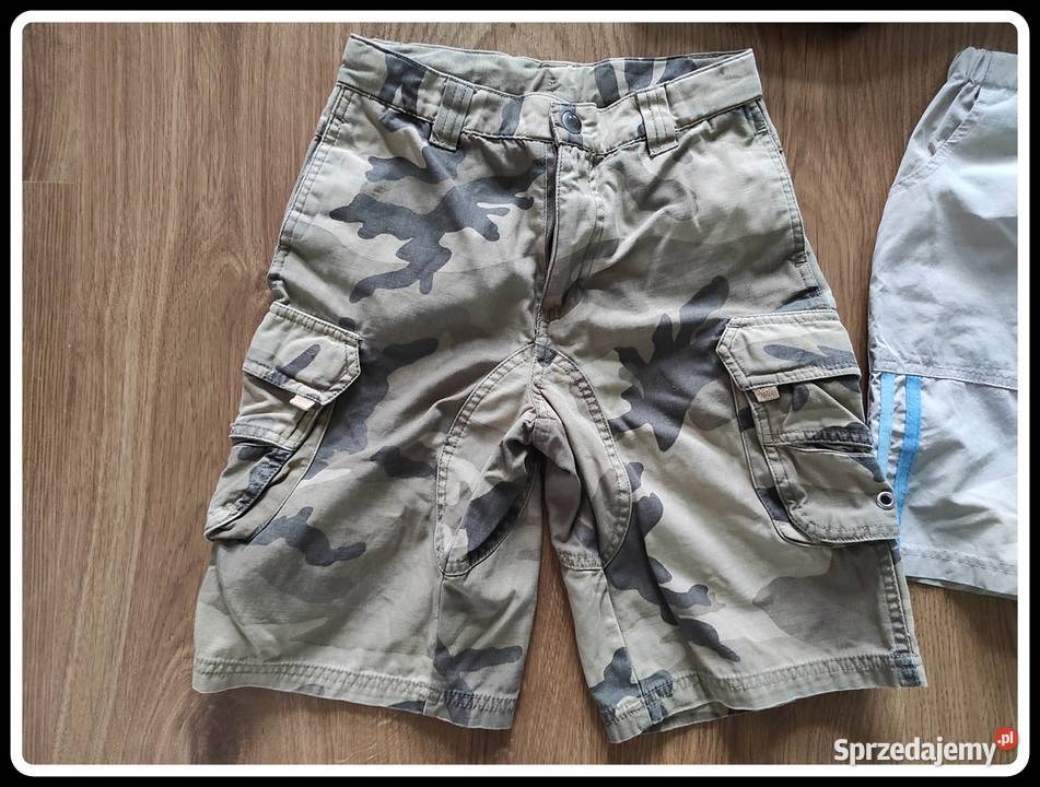 Zestaw paka Spodnie i spodenki chłopiec 122 128 Płock