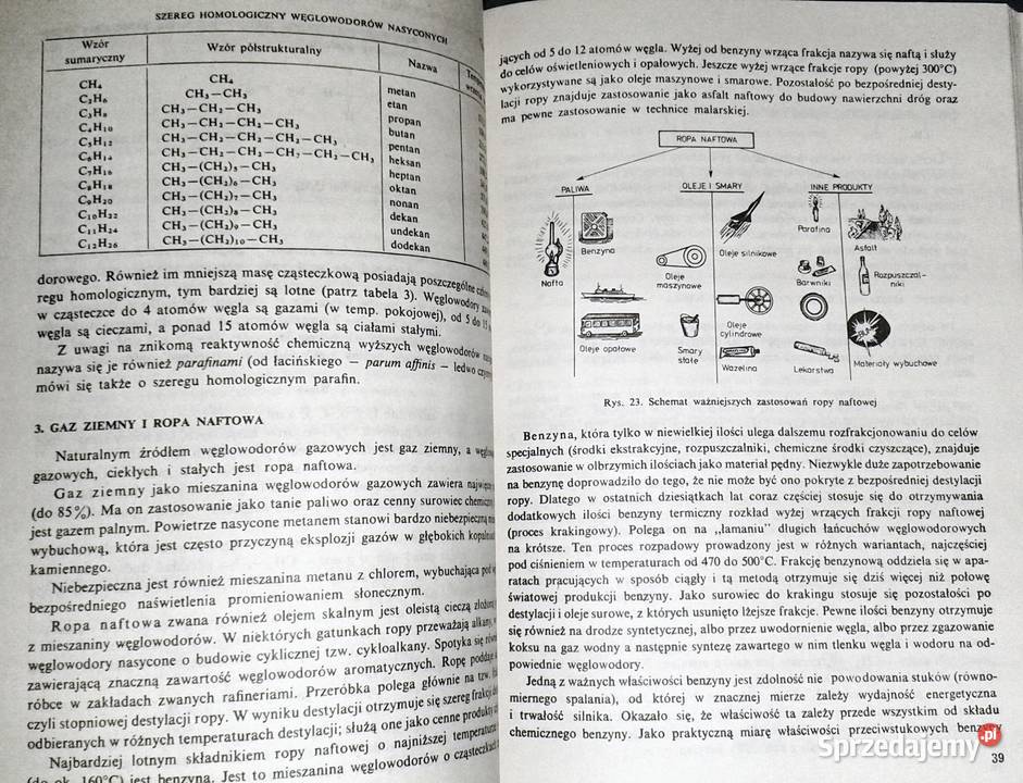 Chemia organiczna Tadeusz Drapała Rok wydania 1986 Chełm
