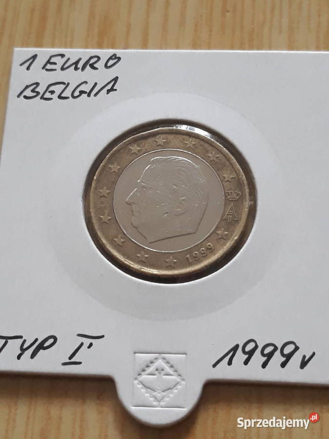 1 Euro Belgia 1999 r Typ I Konin