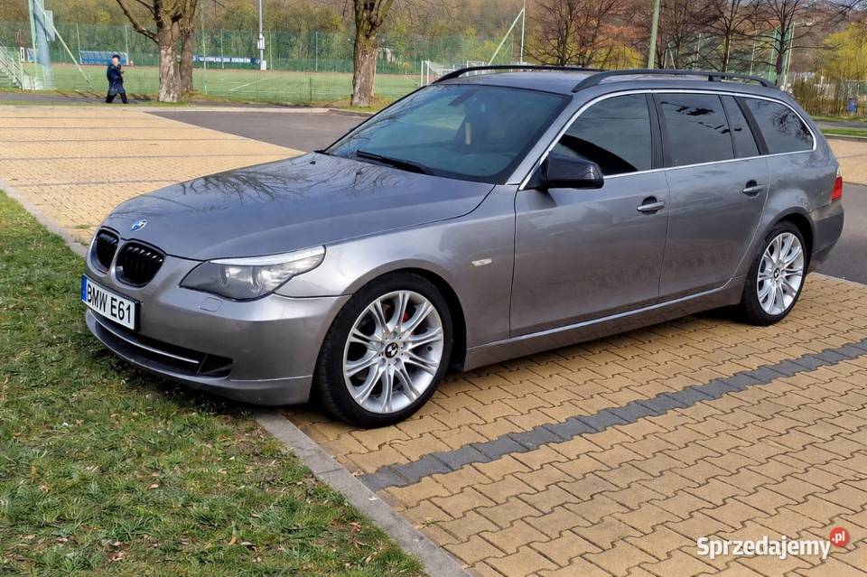 BMW E61 520d 2010 Manual elektrycznie ustawiane fotele
