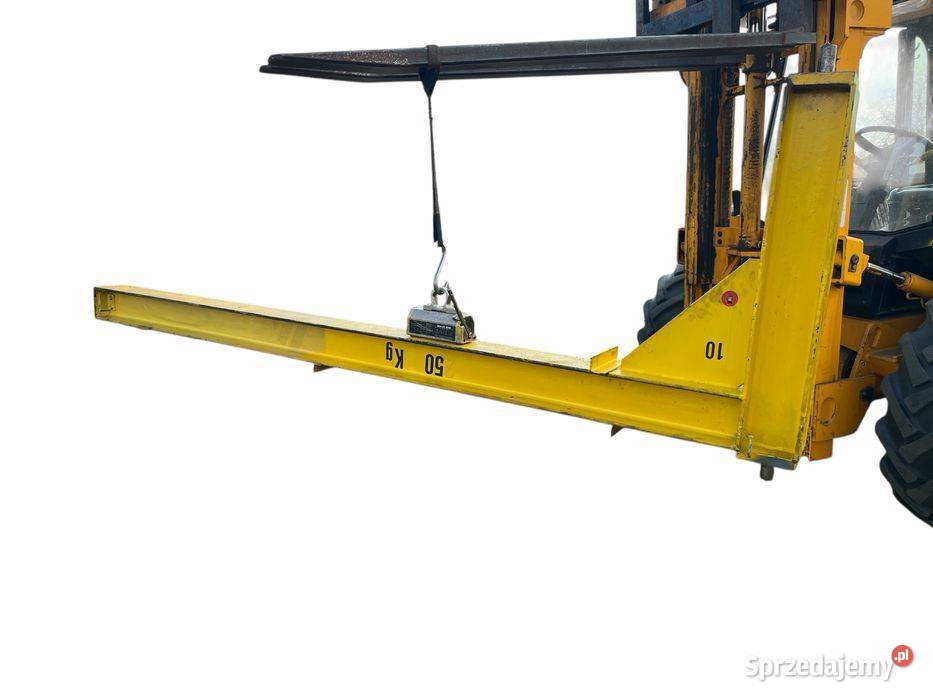 Żuraw słupowy L318 H 262 wciągarka Demag 600