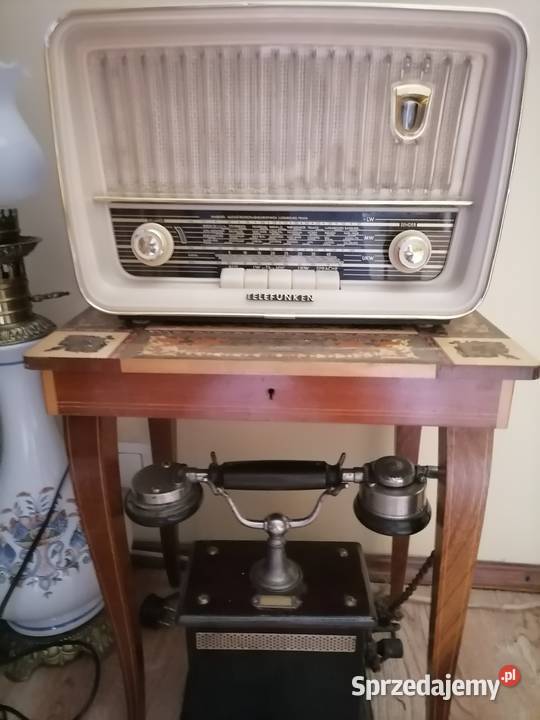 Stare Radio lampowe z lat 50 tych Sprawny