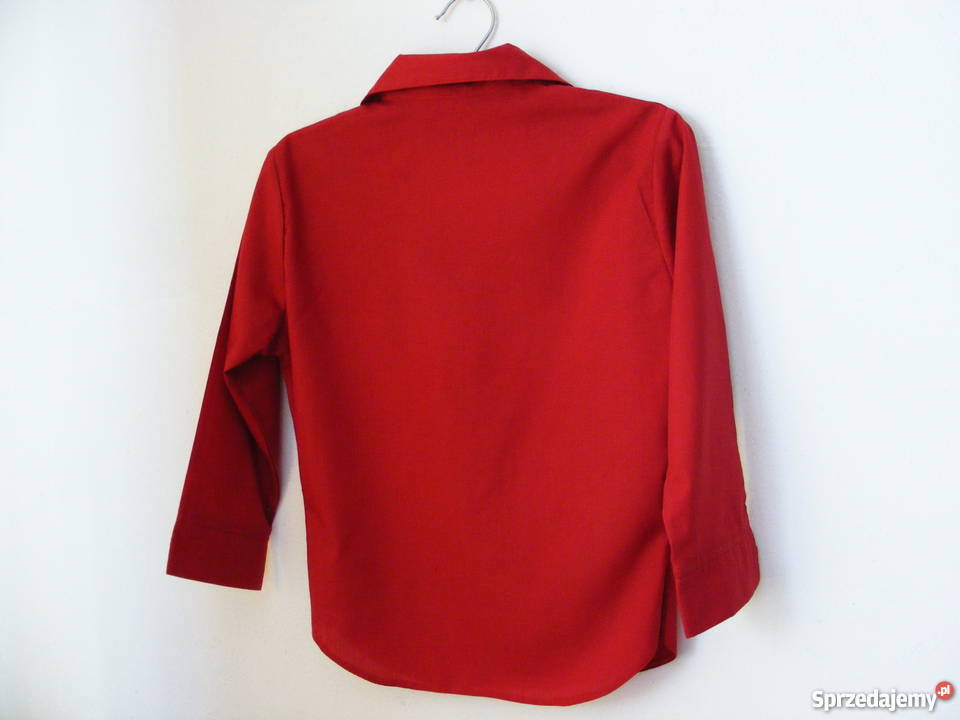Bluzka bordowa koszulowa Mocnane R 36 3/4 Oborniki Śląskie
