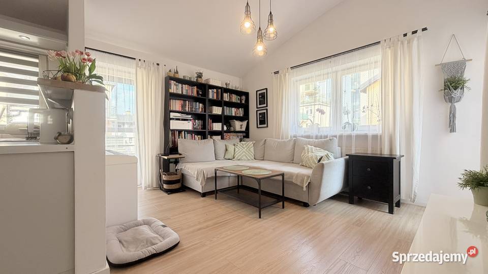 Jasne mieszkanie 2 pokoje 44m2 Kraków Sprzedaż sprzedam