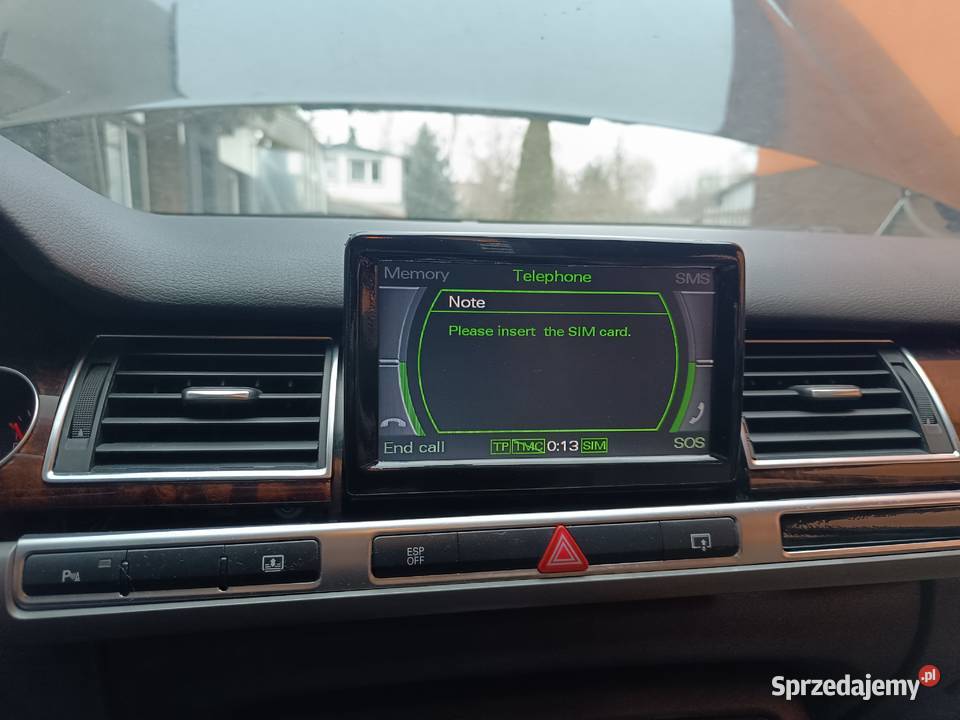 Audi A8 D3 40 TDI Ekran MMI winda 4e0 857 273 D Częstochowa sprzedam