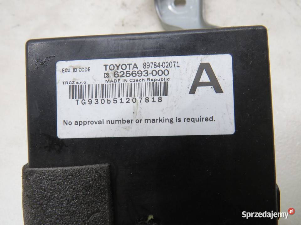 MODUŁ IMMOBILIZER AURIS II 8978402071 Komputery