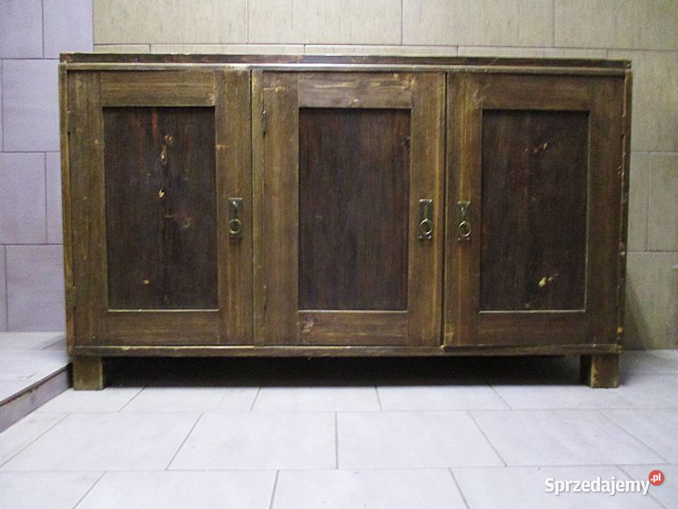 Stara Drewniana Komoda Szafka Bufet Pomocnik Nieporęt