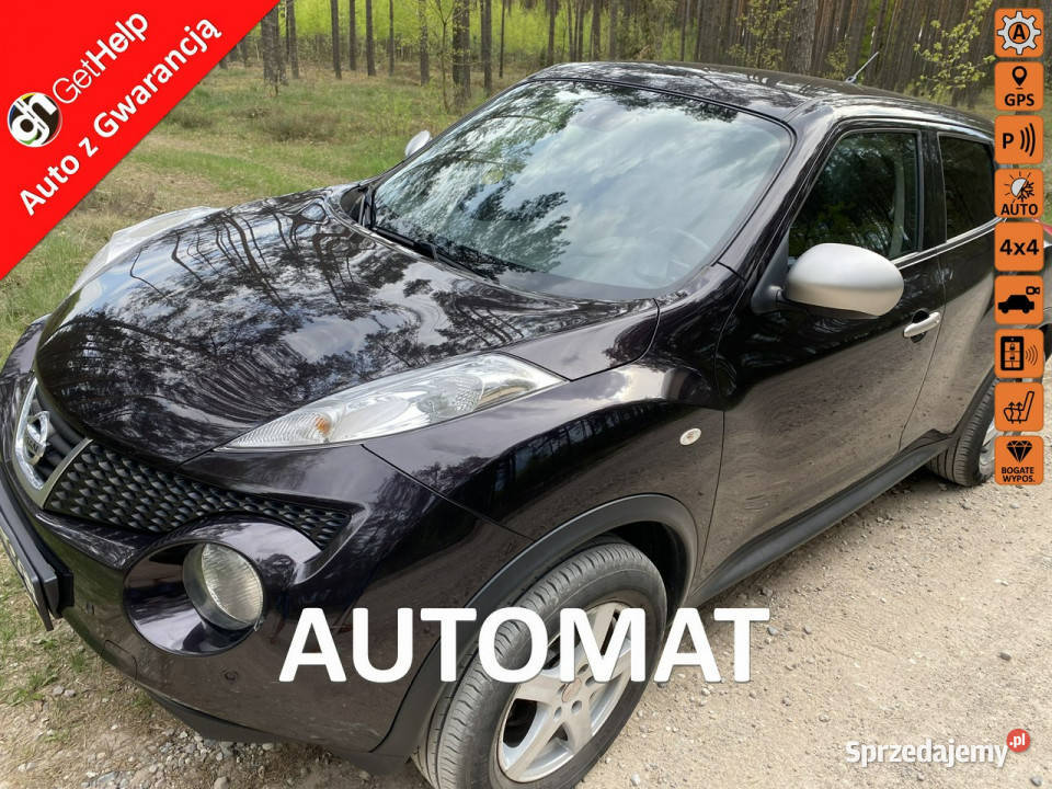 Nissan Juke Automat benz 44 kamera 190 skóry przyciemniane szyby sprzedam