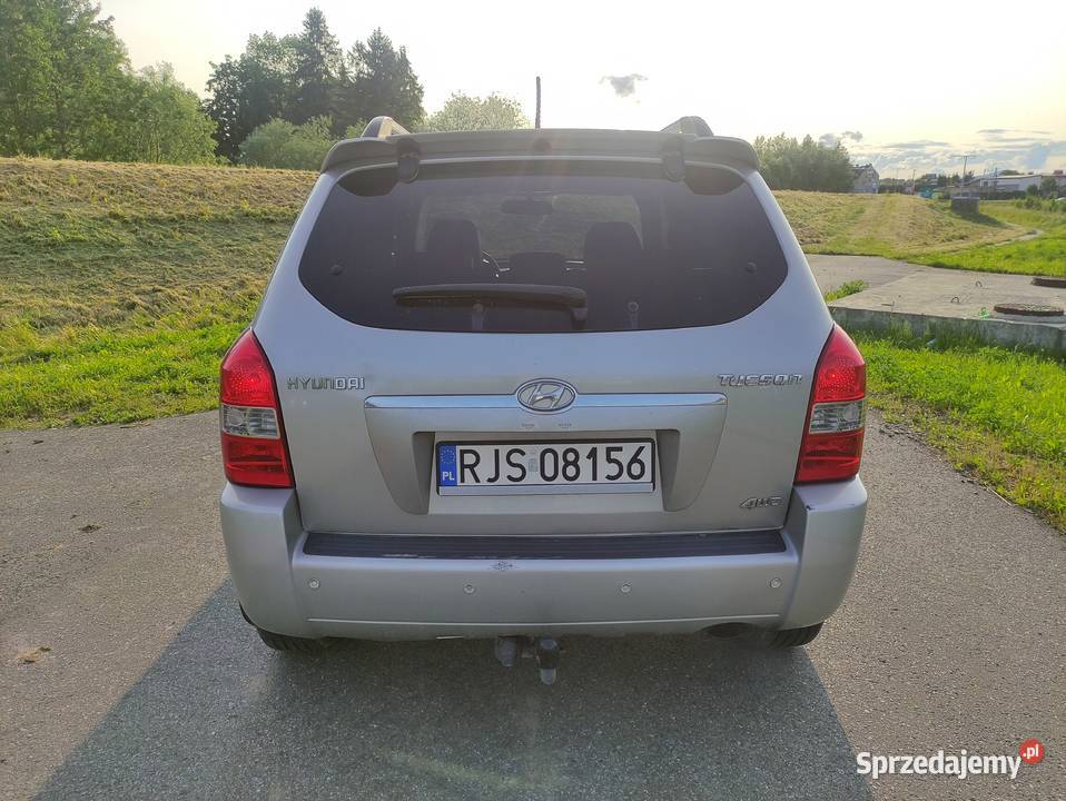 Hyundai Tucson 2008r BenzynaLPG Polski salon benzyna+LPG Jasło