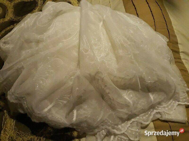 Firanka 138x240 biały Sosnowiec