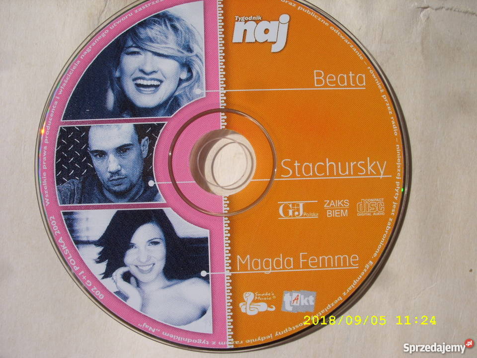 Najwieksze przebojeStachursky Beata plyta CD Wołów