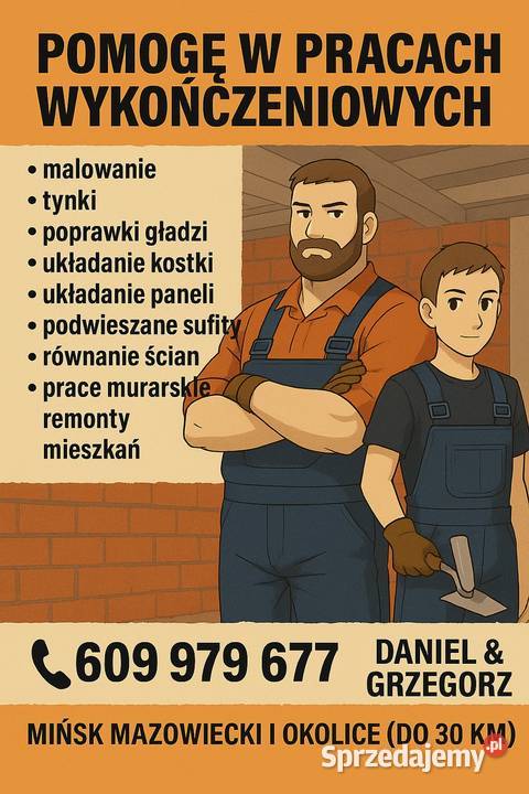 Remonty kostka brukowa budowa Usługi Mińsk Mazowiecki