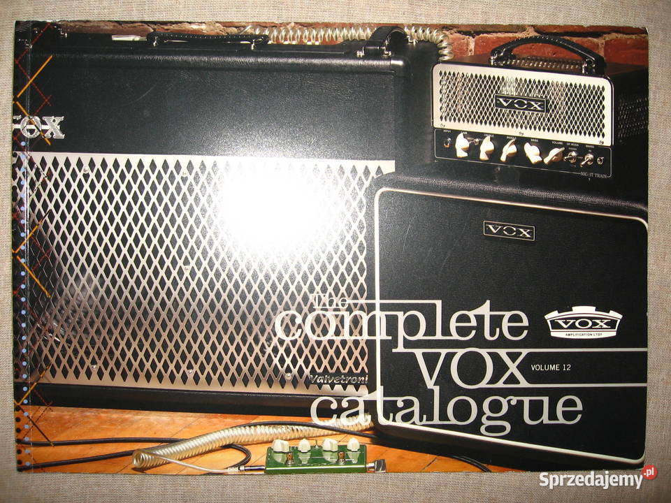 VOX Complete Catalogue Volume 12 amps guitar Kępice sprzedam