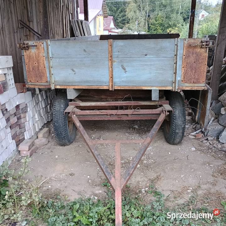Przyczepa rolnicza dwuosiowa 35 tony sprzedam