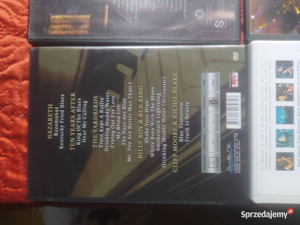 Muzyka The Paris Concert for Amnesty DVD Płyty i kasety Kazimierza Wielka