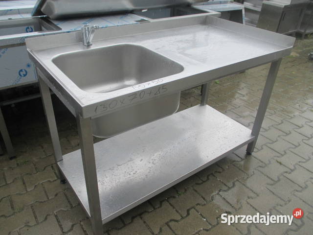 Zlew Gastronomiczny 1 komorowy z półką Ostrów Wielkopolski sprzedam