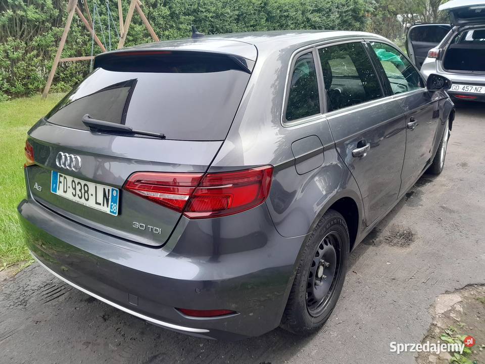 Audi a3 sportback 16 tdi automag sline 2019r Rok produkcji 2019