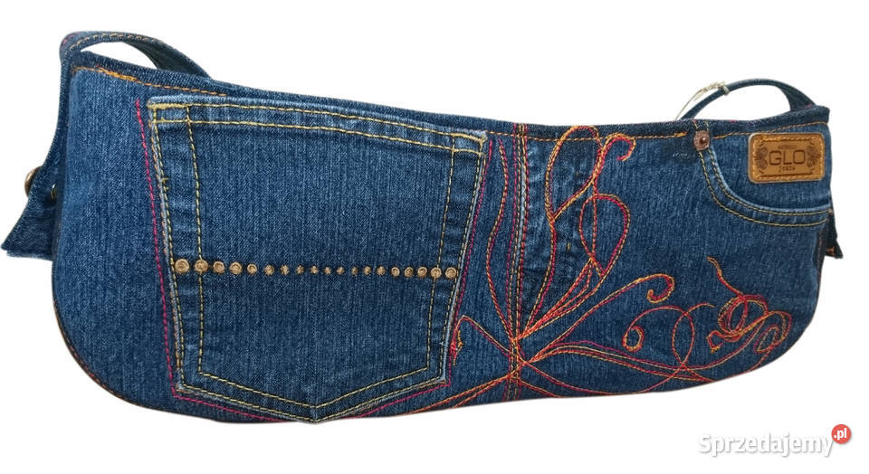 Torebka na ramię codzienna mała pojemna jeans Kraków sprzedam