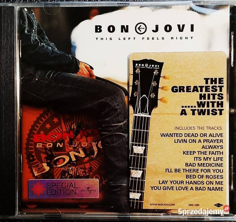 CD BON JOVI This Left Feel Right CD Edycja Białystok