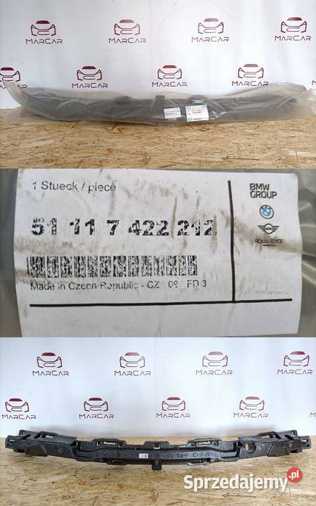 BMW G20 G21 PIANKA STYROPIAN ABSORBER ZDERZAK Karoseria Pleszew