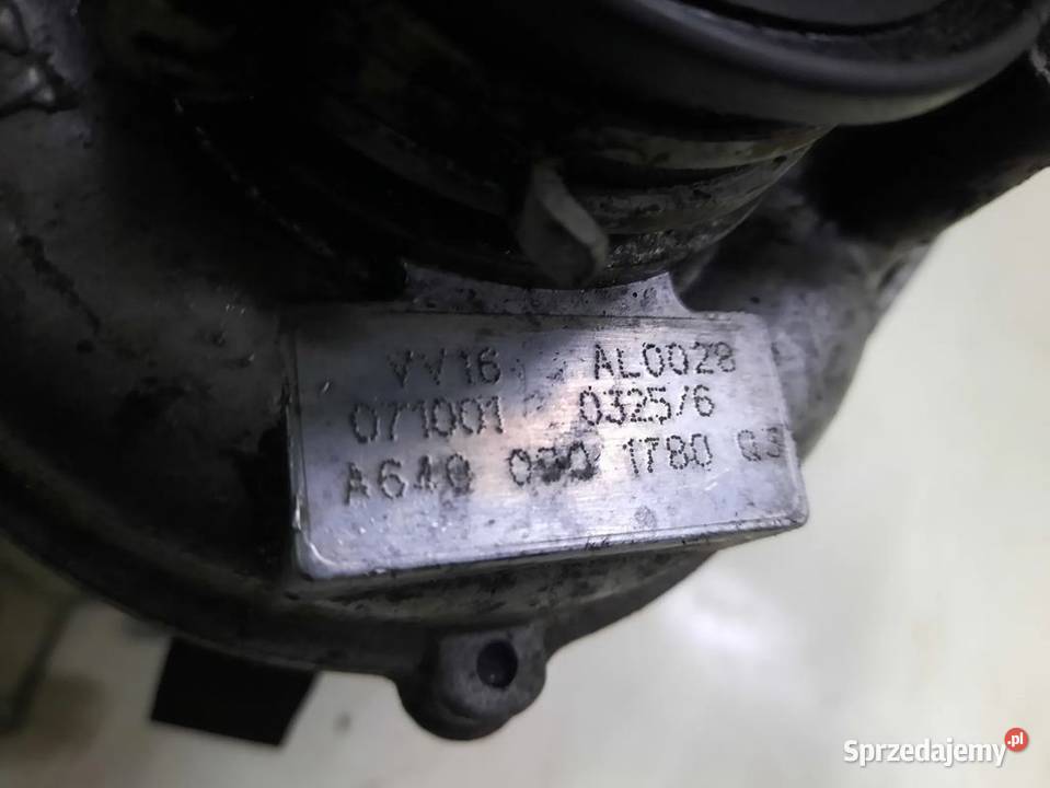 MERCEDES BKLASA W245 20 CDI TURBINA A6400901780 świętokrzyskie Włoszczowa sprzedam