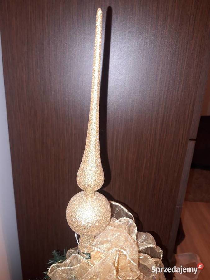 Szpic choinkowy plastikowy wielokolorowy Gliwice